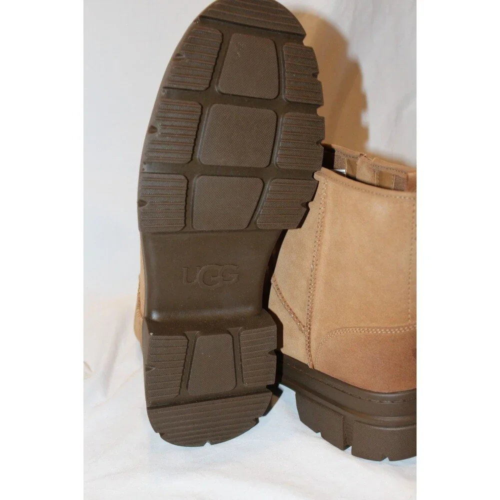 UGG‎  WP  SUEDE CLASSIC CHELSEA PULL-ON WINTER WORK BOOTS CHESTNUT